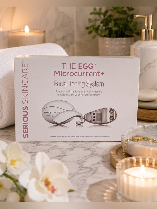 Serious Skin Care Other - Serious Skincare The Egg Microcurrent Facial Toning System | Anti Aging Device